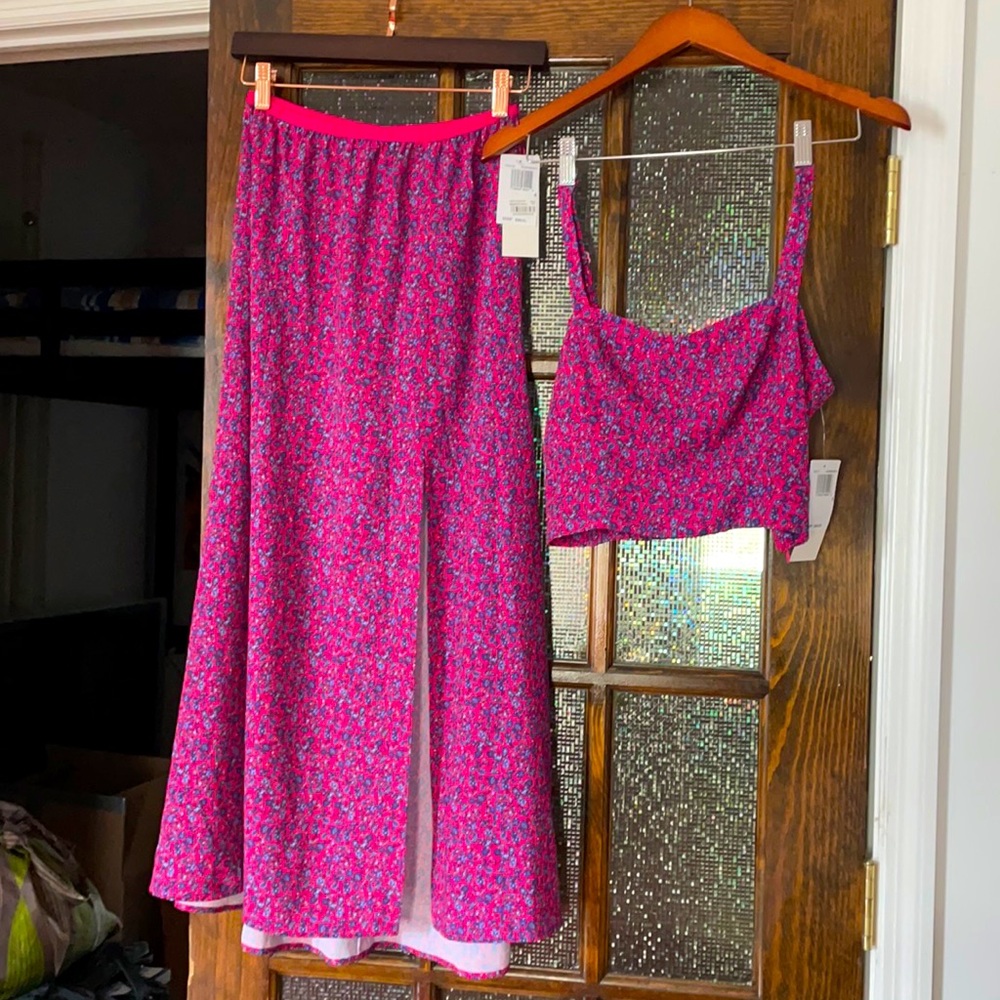 French Connection Skirt and top set.